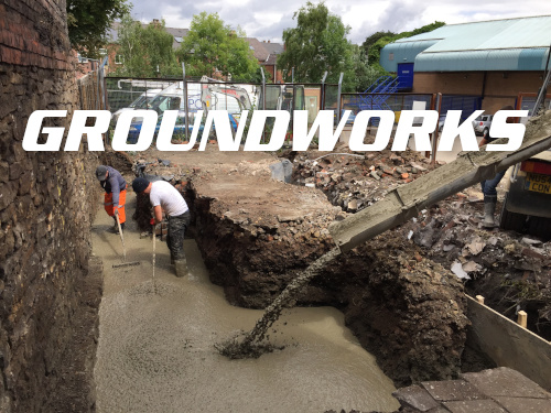 Groundworks.